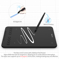 XP-Pen New Deco mini7 Tablet graficzny cyfrowe tablety graficzne USB 8192 poziomy tilt Android Mac Windows podpis edukacja Online 3